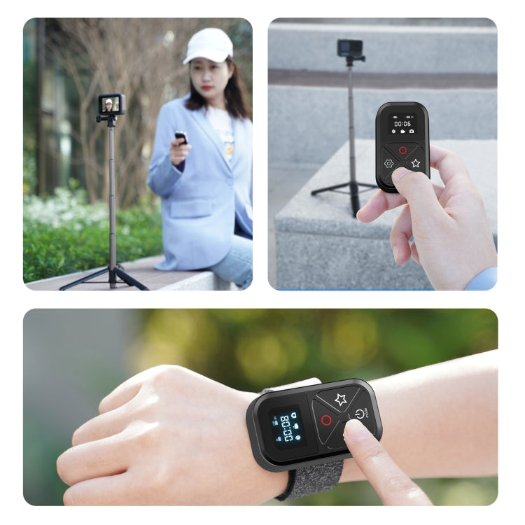 TELESIN T10 80m รีโมทคอนโทรล Bluetooth สำหรับ GoPro Hero11 Black / HERO10 Black / HERO9 Black / HERO8 Black /Max, For GoPro