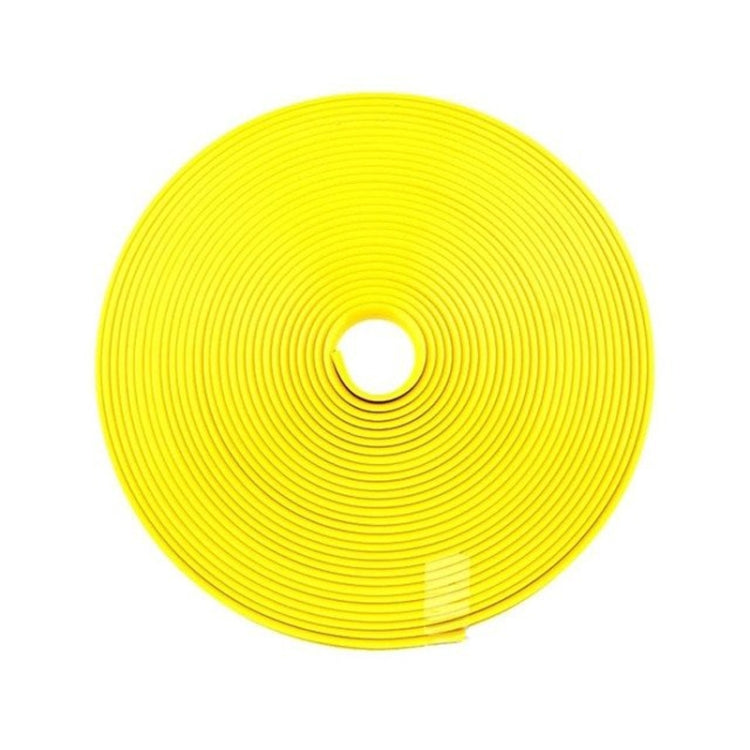 2rolls ล้อรถทั่วไป TPE แหวนป้องกันกันชนล้ออุปกรณ์ตกแต่งการปรับเปลี่ยน, Black, Yellow, White, Orange, Gray, Red, Green, Blue, Pink, Purple