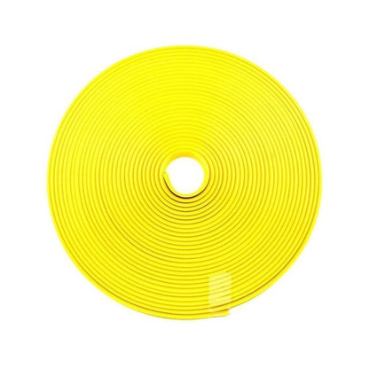 2rolls ล้อรถทั่วไป TPE แหวนป้องกันกันชนล้ออุปกรณ์ตกแต่งการปรับเปลี่ยน, Black, Yellow, White, Orange, Gray, Red, Green, Blue, Pink, Purple