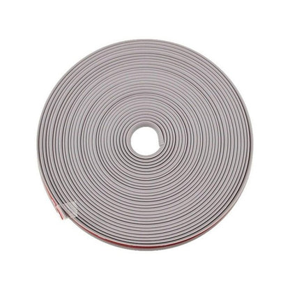 2rolls ล้อรถทั่วไป TPE แหวนป้องกันกันชนล้ออุปกรณ์ตกแต่งการปรับเปลี่ยน, Black, Yellow, White, Orange, Gray, Red, Green, Blue, Pink, Purple