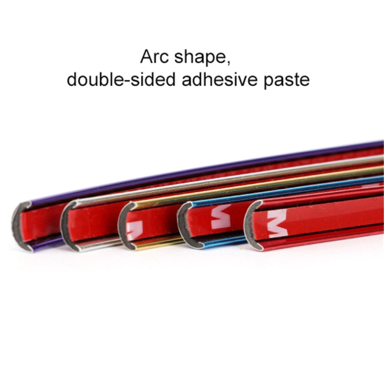 W12 8m / ม้วนรถล้อสะท้อนแสงสากลแถบตกแต่งไฟฟ้า, 1roll Electroplating Gold, 1roll Electroplating Silver, 1roll Electroplating Purple, 1roll Electroplating Red, 1roll Electroplating Blue