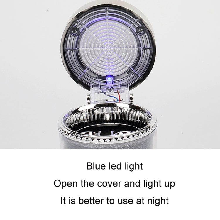 ที่เขี่ยบุหรี่ช่องแอร์รถยนต์พร้อมไฟ LED, With LED Light