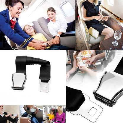 เข็มขัดนิรภัยแบบปรับได้สองจุดสำหรับเครื่องบิน, Aircraft Buckle Seat Belt(Black), Aircraft Buckle Seat Belt(Gray)