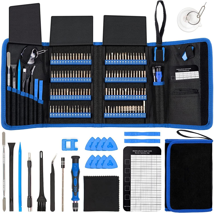 142 In 1 Precision ไขควง ชุด Magnetic Screw Driver Bit Kit สำหรับซ่อมโทรศัพท์พีซี เครื่องมือ, 142 in 1