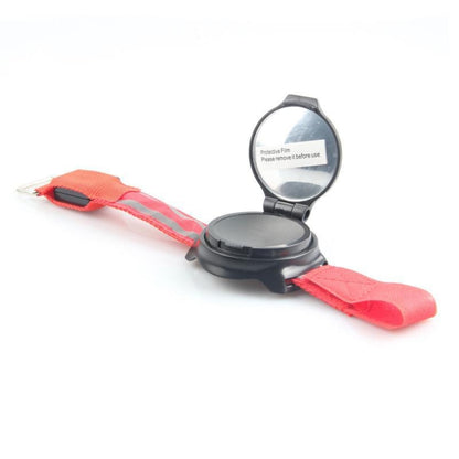 กระจกมองหลังจักรยานหมุนได้ 360 องศาพร้อมไฟข้อมือ, Rearview Mirror With Wrist Light