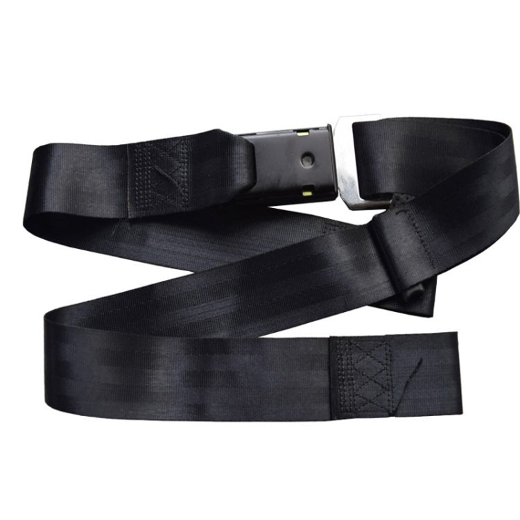 2 ชิ้น B7 ติดตั้งฟรีรถจักรยานยนต์ / เปลหาม / เข็มขัดนิรภัยวีลแชร์ไฟฟ้า, Seat Belt (Black)