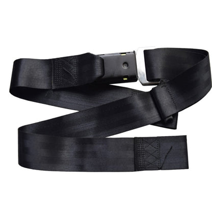 2 ชิ้น B7 ติดตั้งฟรีรถจักรยานยนต์ / เปลหาม / เข็มขัดนิรภัยวีลแชร์ไฟฟ้า, Seat Belt (Black)