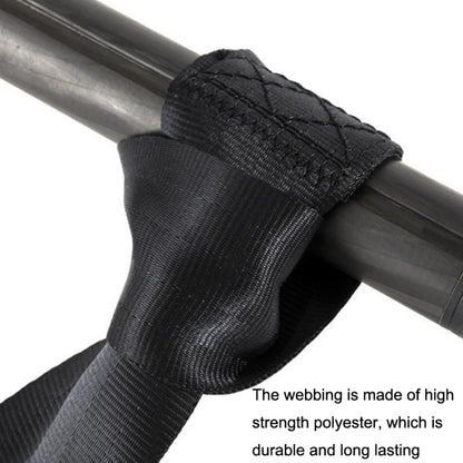 2 ชิ้น B7 ติดตั้งฟรีรถจักรยานยนต์ / เปลหาม / เข็มขัดนิรภัยวีลแชร์ไฟฟ้า, Seat Belt (Black)