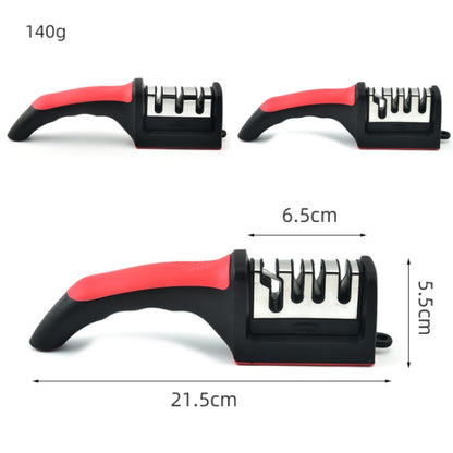 2 ชิ้นครัวมัลติฟังก์ชั่ Hangable Multi-segment มีดเหลามือถือ, 3 Stage, 4 Stage