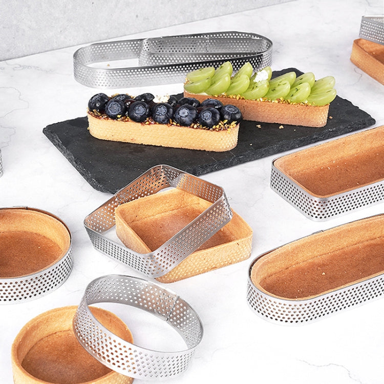 BN1006 มูสสแตนเลสวงกลมหนาพรุนแม่พิมพ์เค้ก DIY เครื่องมืออบ, Round(2.7 inches), Round(3 inches), Round(3.5 inches), Rectangle(3.9 inches), Rectangle(4.3 inches), Rectangle(4.7 inches), Rectangle(7 inches), Square(2.9 inches), Square(3.3 inches)         ...