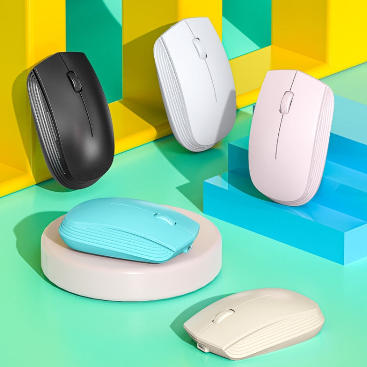 811 3 Keys Laptop Mini Wireless Mouse Portable Optical Mouse, ข้อมูลจำเพาะ:, Double Model (Pink)