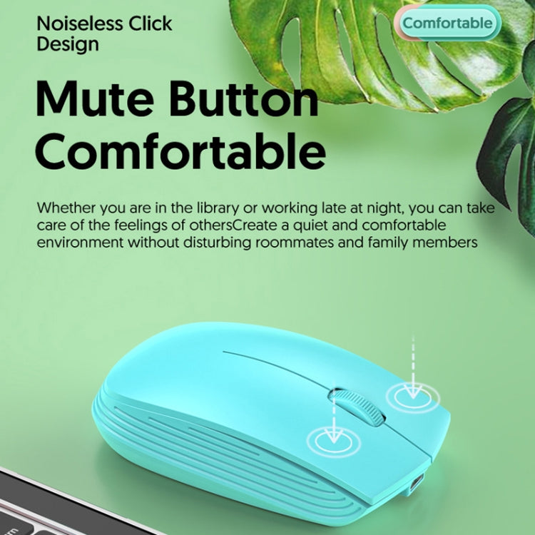 811 3 Keys Laptop Mini Wireless Mouse Portable Optical Mouse, ข้อมูลจำเพาะ:, Double Model (Pink)