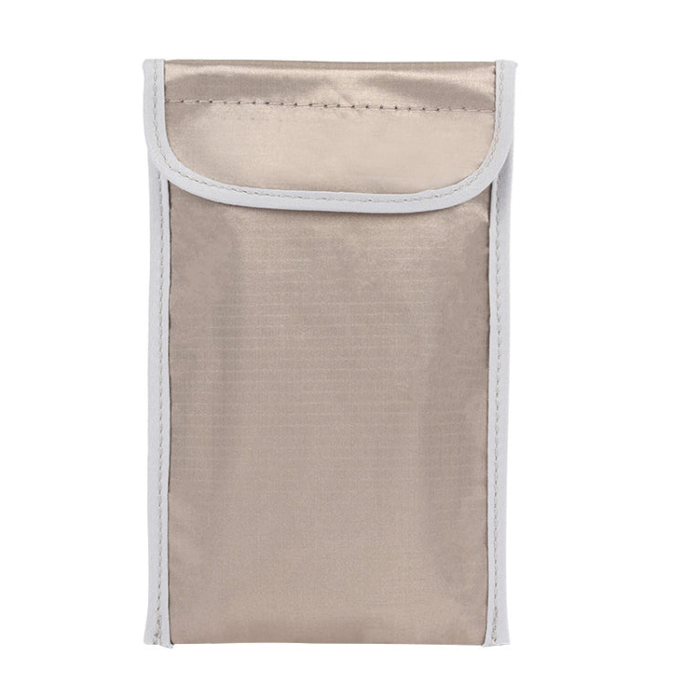 6.5 นิ้ว Anti-Radiation RFID Signal Shielding Anti-location Mobile Phone Bag, 6.5 inch Gray