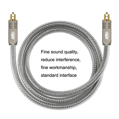 EMK YL/B Audio Digital Optical Fiber Cable Square to Square Audio Connection Cable, ความยาว:, 1m, 1.5m, 1.8m, 2m, 3m, 5m, 8m, 10m, 15m, 20m, 30m