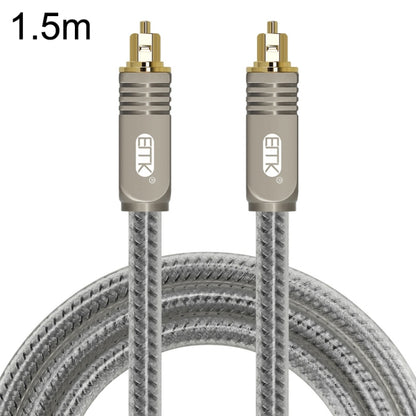 EMK YL/B Audio Digital Optical Fiber Cable Square to Square Audio Connection Cable, ความยาว:, 1m, 1.5m, 1.8m, 2m, 3m, 5m, 8m, 10m, 15m, 20m, 30m