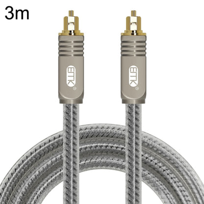 EMK YL/B Audio Digital Optical Fiber Cable Square to Square Audio Connection Cable, ความยาว:, 1m, 1.5m, 1.8m, 2m, 3m, 5m, 8m, 10m, 15m, 20m, 30m