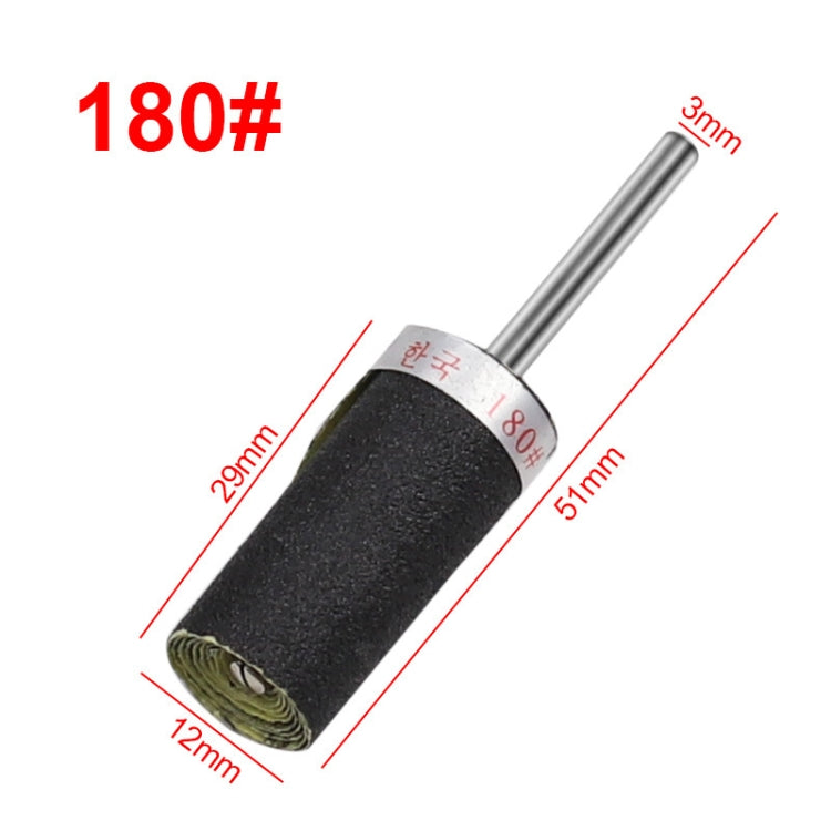 10pcs 3mm Handle Mirror Polishing Paper Stick, ตาข่าย:, 180, 240, 320, 400, 600, 800, 1000, 1200, 1500, 2000