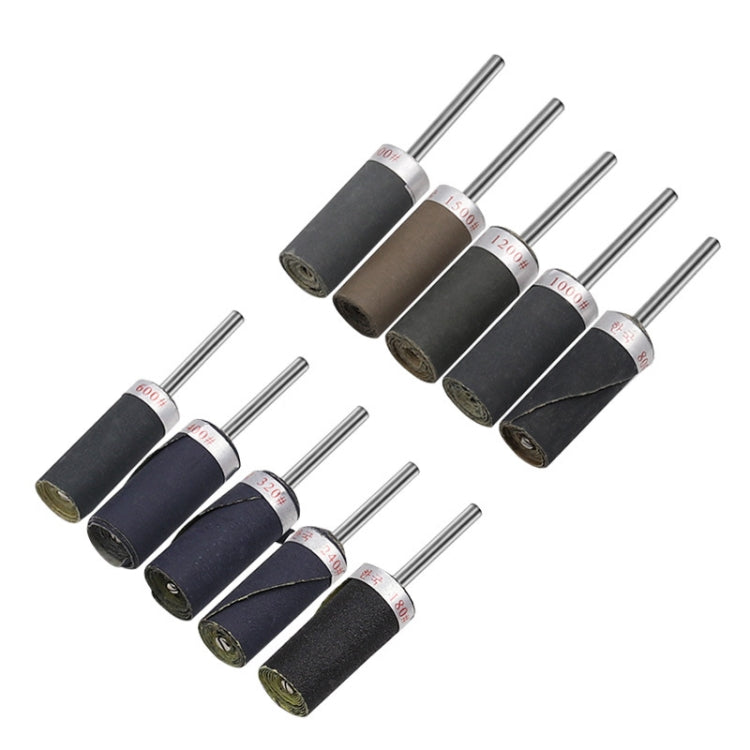 10pcs 3mm Handle Mirror Polishing Paper Stick, ตาข่าย:, 180, 240, 320, 400, 600, 800, 1000, 1200, 1500, 2000