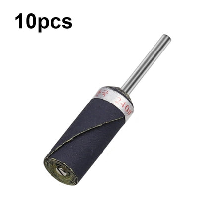 10pcs 3mm Handle Mirror Polishing Paper Stick, ตาข่าย:, 180, 240, 320, 400, 600, 800, 1000, 1200, 1500, 2000