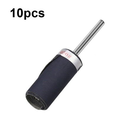 10pcs 3mm Handle Mirror Polishing Paper Stick, ตาข่าย:, 180, 240, 320, 400, 600, 800, 1000, 1200, 1500, 2000