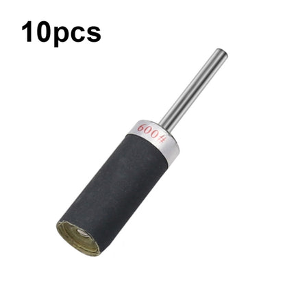 10pcs 3mm Handle Mirror Polishing Paper Stick, ตาข่าย:, 180, 240, 320, 400, 600, 800, 1000, 1200, 1500, 2000