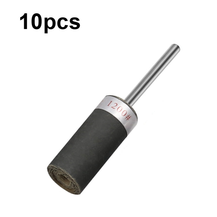 10pcs 3mm Handle Mirror Polishing Paper Stick, ตาข่าย:, 180, 240, 320, 400, 600, 800, 1000, 1200, 1500, 2000