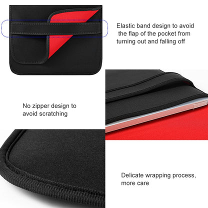 กระเป๋าใส่แล็ปท็อปนีโอพรีน ส่วนแนวนอน Flap Clutch Bag, 12 Inch, 13 Inch, 14 Inch, 15 Inch, 17 Inch, 10 Inch