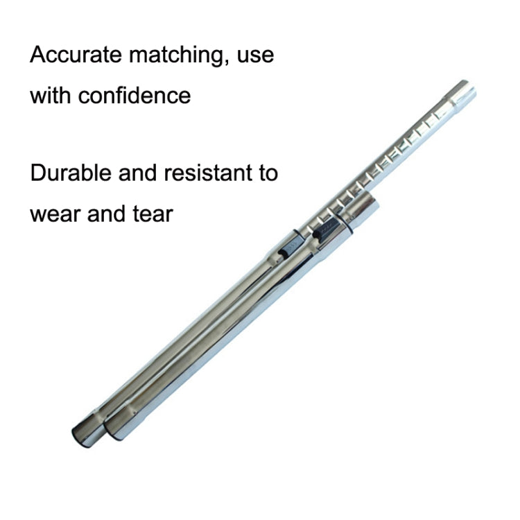 สำหรับอุปกรณ์เสริมเครื่องดูดฝุ่น Midea ท่อตรง Telescopic Rods Extension Tube เส้นผ่านศูนย์กลางภายใน 35 มม, Extension Tube