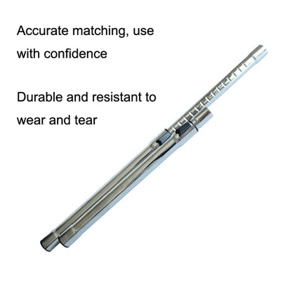 สำหรับอุปกรณ์เสริมเครื่องดูดฝุ่น Midea ท่อตรง Telescopic Rods Extension Tube เส้นผ่านศูนย์กลางภายใน 35 มม, Extension Tube