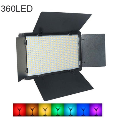 40W 3200K-5600K LED Flat Panel ไฟถ่ายทอดสดเติมแสง, ปลั๊ก EU, E600 RGB Color, E800 RGB Color, E600 3-color Temperature, E800 3-color Temperature