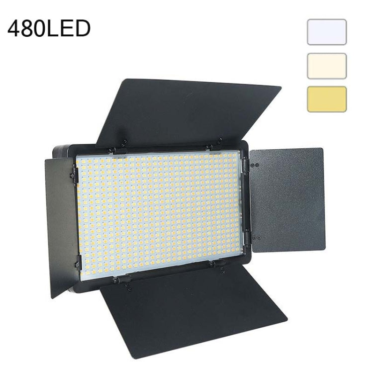 40W 3200K-5600K LED Flat Panel ไฟถ่ายทอดสดเติมแสง, ปลั๊ก EU, E600 RGB Color, E800 RGB Color, E600 3-color Temperature, E800 3-color Temperature