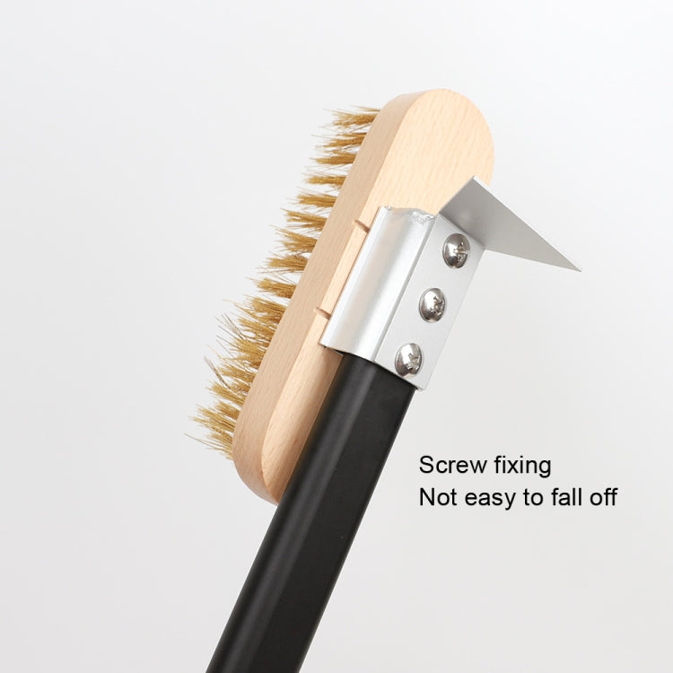 แปรงเตาอบแบบหนา แปรงขนพลั่วสำหรับเตาอบที่บ้าน, 40cm Alloy Handle