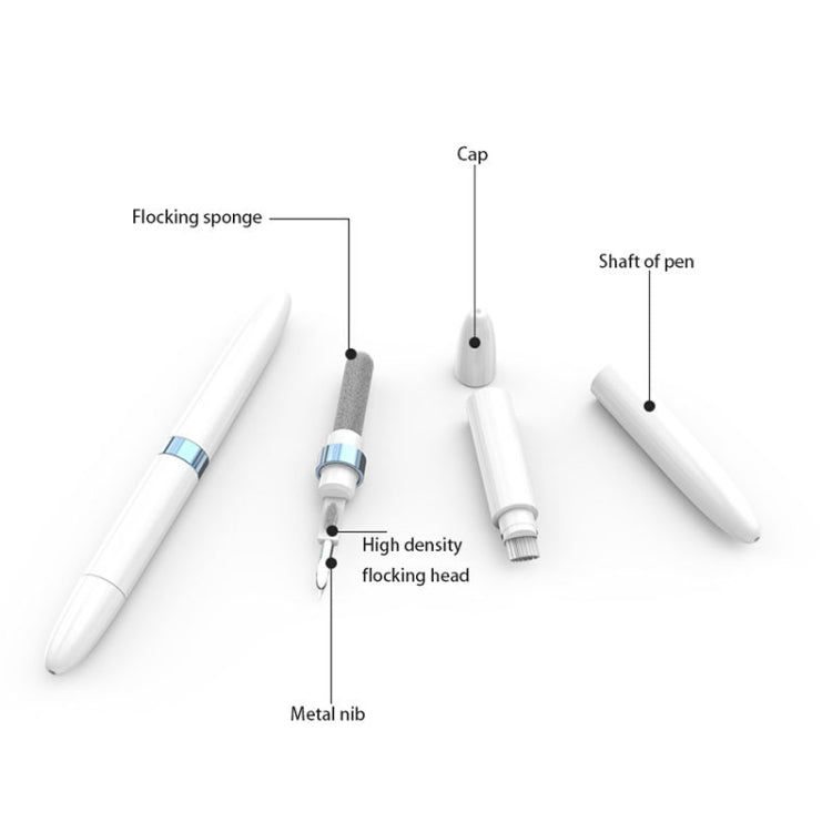 ปากกาทำความสะอาดหูฟัง Earbuds Clean Brush เครื่องมือทำความสะอาดแป้นพิมพ์คอมพิวเตอร์, Style 2