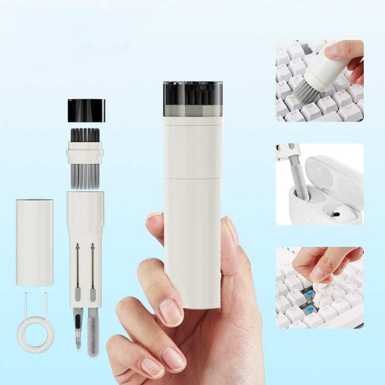 SYT-05 6-in-1 Bluetooth Earphone Clean Pen Brush เครื่องมือทำความสะอาดแป้นพิมพ์คอมพิวเตอร์, SYT-05