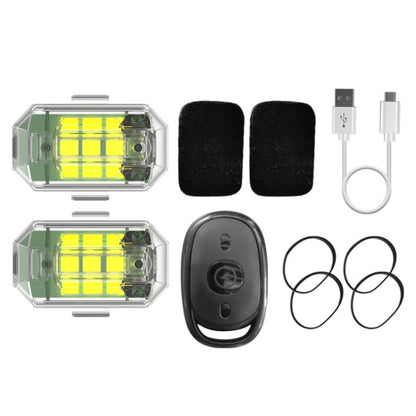 รีโมทคอนโทรล LED รถดัดแปลงไฟท้ายรถยนต์ไฟฟ้า, 1 Light+1 RC, 2 Light +1 RC