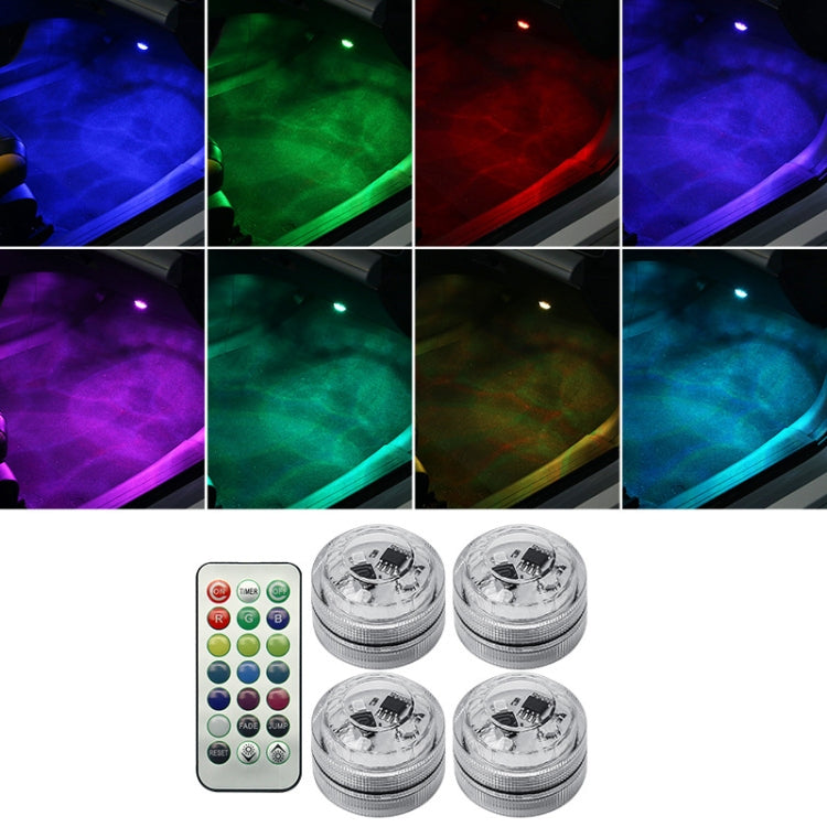การปรับเปลี่ยนรถไร้สายรีโมทคอนโทรลที่มีสีสันแสงบรรยากาศ, 1 Light +1 RC, 2 Lights +1 RC, 4 Lights +1 RC, 8 Lights +1 RC