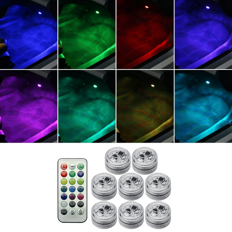 การปรับเปลี่ยนรถไร้สายรีโมทคอนโทรลที่มีสีสันแสงบรรยากาศ, 1 Light +1 RC, 2 Lights +1 RC, 4 Lights +1 RC, 8 Lights +1 RC