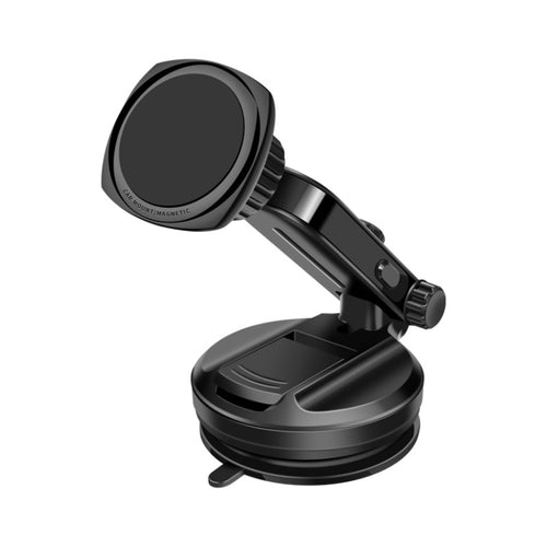 รถ Telescopic Suction Cup ยางด้านล่างที่วางโทรศัพท์มือถือแบบแม่เหล็กที่แข็งแรง, Magnetic Mobile Phone Holder