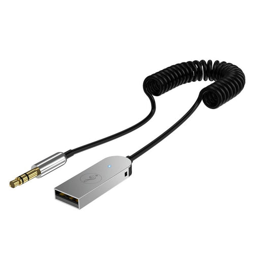 อะแดปเตอร์รับสัญญาณบลูทูธในรถยนต์ AUX 3.5 มม. ตัวรับสัญญาณเสียง, Bluetooth 5.0 Adapter