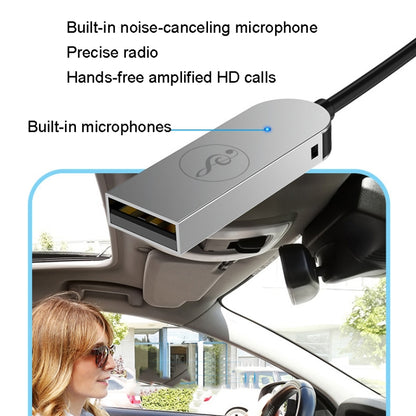 อะแดปเตอร์รับสัญญาณบลูทูธในรถยนต์ AUX 3.5 มม. ตัวรับสัญญาณเสียง, Bluetooth 5.0 Adapter