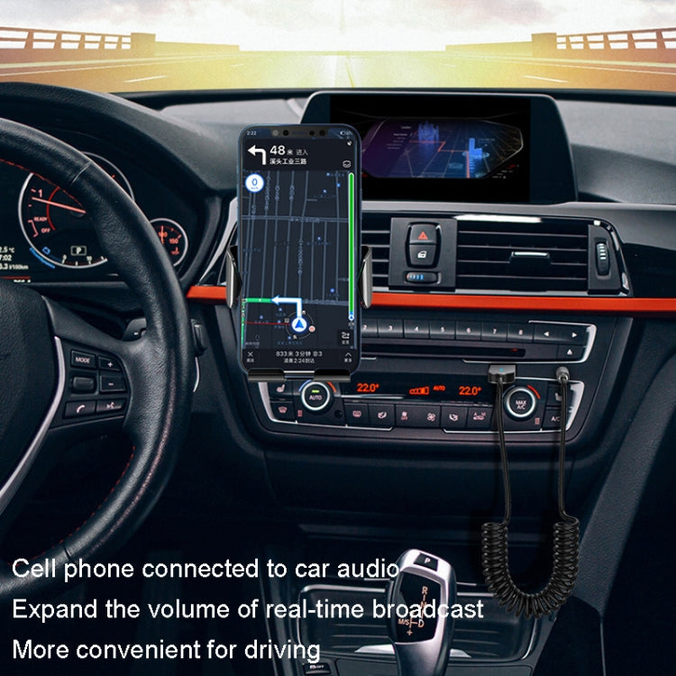 อะแดปเตอร์รับสัญญาณบลูทูธในรถยนต์ AUX 3.5 มม. ตัวรับสัญญาณเสียง, Bluetooth 5.0 Adapter