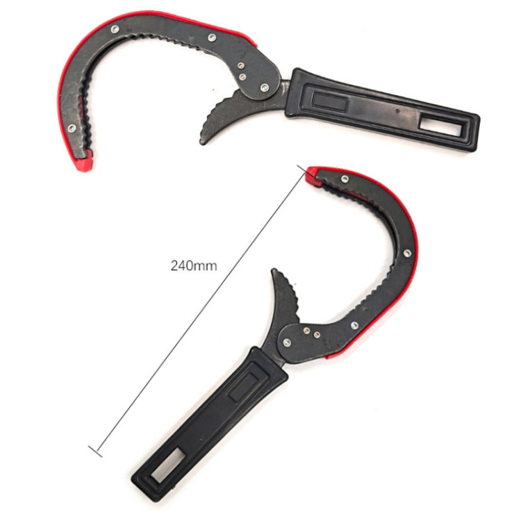 ประแจถอดตะแกรงกรองน้ำมันแบบตะขอ เครื่องมือถอดแกนน้ำมัน, 240mm