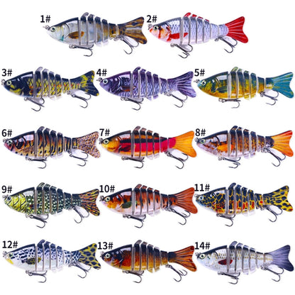 HENGJIA JM062 เหยื่อตกปลาปลอม 7 ส่วน VIB Minnow Fishing Lures, JM062 (1), JM062 (2), JM062 (3), JM062 (4), JM062 (5), JM062 (6), JM062 (7), JM062 (8), JM062 (9), JM062 (10), JM062 (11), JM062 (12), JM062 (13), JM062 (14)