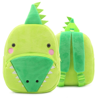 Zoo Series Plush Backpack กระเป๋านักเรียนเด็กน่ารักกระเป๋าสะพาย, Butterfly, Red Monkey, Penguin, Black Cat, White Cat, Mouth Dinosaur, Purple Unicorn, Platypus Yellow, Platypus Blue, Scarberry, Hedgehog, Lamb, Alpaca, Orangutan, Crocodile, Shaggy Dog  ...