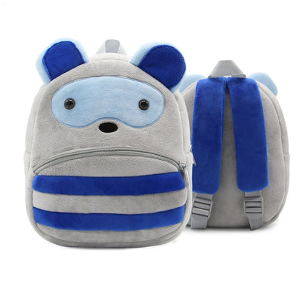 Zoo Series Plush Backpack กระเป๋านักเรียนเด็กน่ารักกระเป๋าสะพาย, Butterfly, Red Monkey, Penguin, Black Cat, White Cat, Mouth Dinosaur, Purple Unicorn, Platypus Yellow, Platypus Blue, Scarberry, Hedgehog, Lamb, Alpaca, Orangutan, Crocodile, Shaggy Dog  ...