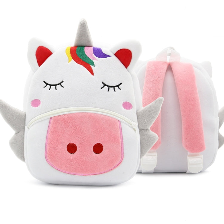 Zoo Series Plush Backpack กระเป๋านักเรียนเด็กน่ารักกระเป๋าสะพาย, Butterfly, Red Monkey, Penguin, Black Cat, White Cat, Mouth Dinosaur, Purple Unicorn, Platypus Yellow, Platypus Blue, Scarberry, Hedgehog, Lamb, Alpaca, Orangutan, Crocodile, Shaggy Dog  ...