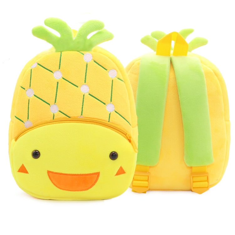 ชุดผักผลไม้การ์ตูนตุ๊กตาเด็กกระเป๋าเป้เด็กกระเป๋านักเรียน, Strawberry, Dragon Fruit, Pineapple, Watermelon, Pumpkin, Cactus, Durian, Carnivorous Flowers