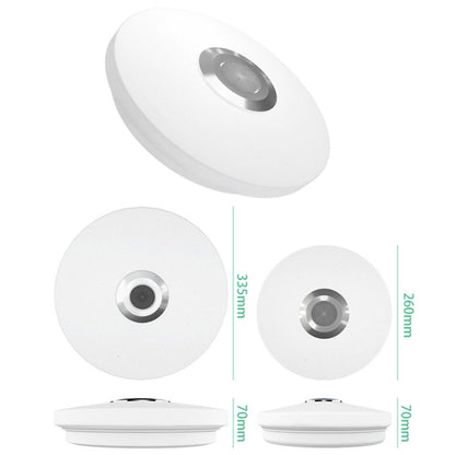 รีโมทคอนโทรล Bluetooth LED โคมไฟเพดาน RGB Music Rhythm โคมไฟเปลี่ยนสี, 33cm