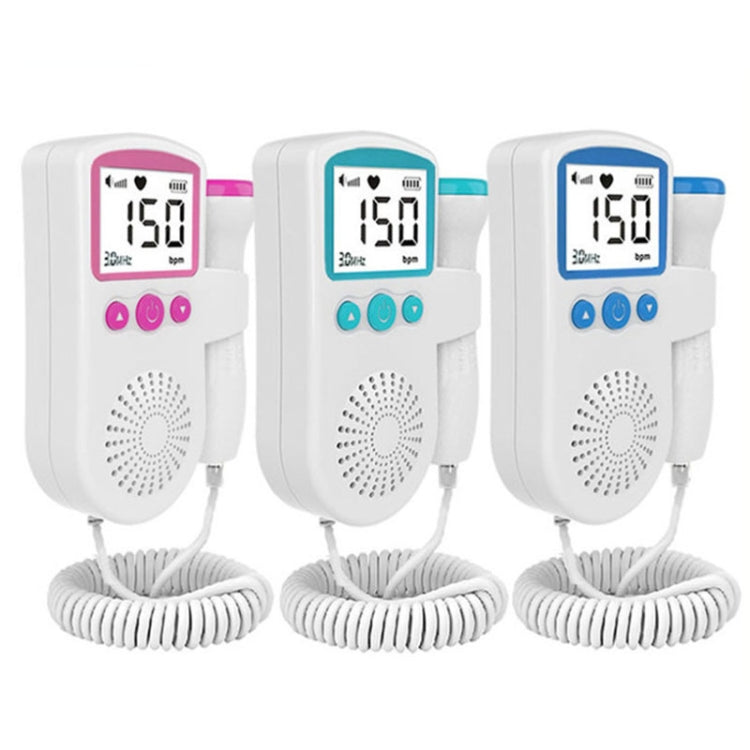 B3 Home Doppler Ultrasound มือถือ Fetal Heart Fetal หญิงตั้งครรภ์ Fetal Heart Monitor, B3(Green), B3(Blue)