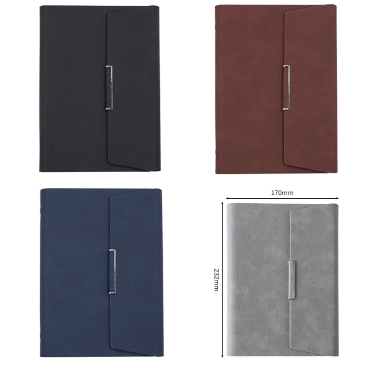 6 Hole Three Fold Loose-leaf Case A5 Business Notebook OfficeสเตชันเนอรีNotepad